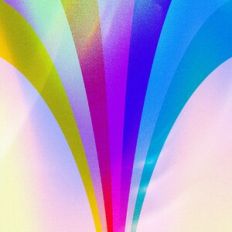 Retro Vintage Holographic Background
