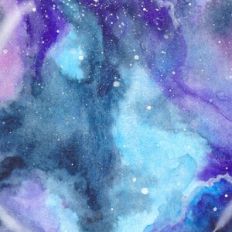 Cloudy Watercolor Sky