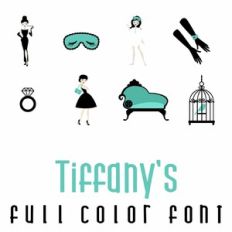  Tiffany Full Color Font