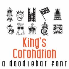 King's Coronation Doodlebat Font