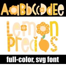 Lemon Precious Color Font