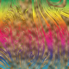 rainbow gold foil pattern