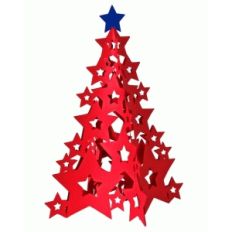 3d tree of stars
