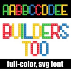 Builders Too Color Font