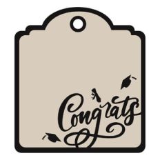 Congrats Gift Tag