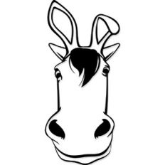 Horse Easter Bunny Ears
