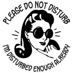 Please do not disturb