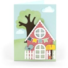 5x7 Card Spring Cottage