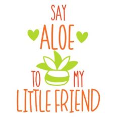 Say Aloe