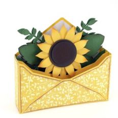 Sunflower Envelope Box Card