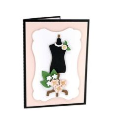 Dress Form A7 Card