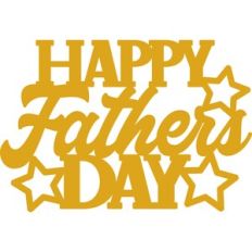 Happy Father's Day Cake Topper