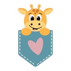 Giraffe In A Pocket