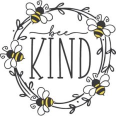 Bee Kind Wreath