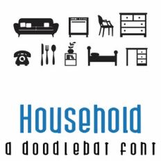 Household Doodlebat Font
