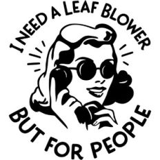 I need a Leaf Blower But for people