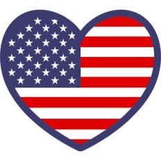 usa heart