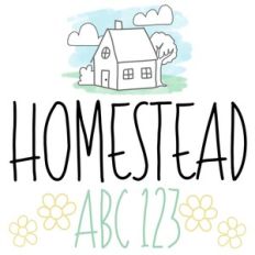 Homestead Font