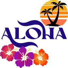 Aloha Font with Dingbats