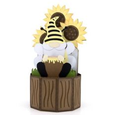 Gnome Bee Boy Pop Up Card
