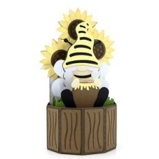 Gnome Bee Girl Pop Up Card