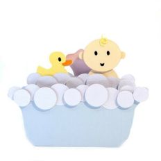 Bath Time Box Card