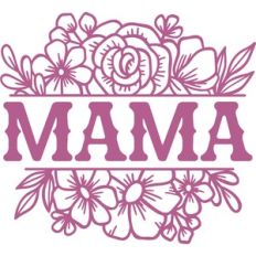 mama floral border