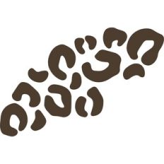 leopard round accent