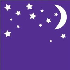 night sky background / template