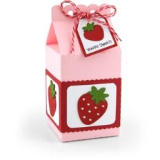 Strawberry Milk Carton Treat Box