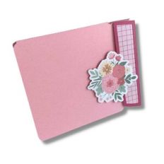 CARD I WITH FLOWERS