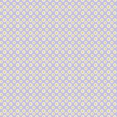 Tiny Daisy Purple Pattern