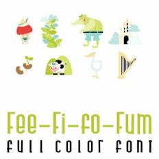 Fee Fi Fo Fum Full Color Font