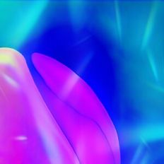 Abstract Neon Kaleidoscope
