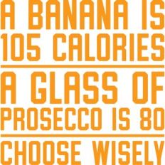 a banana is 105 calories