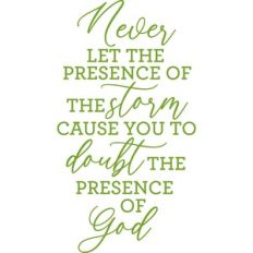 presence of god