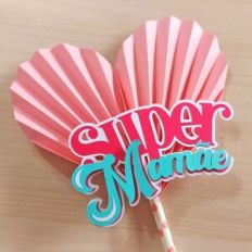 PLEATED HEART SUPER MAMÃE