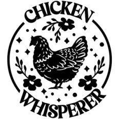 chicken whisperer circle logo