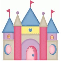 princess castle print and cut