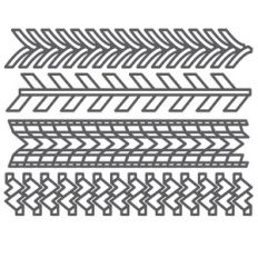 tire tracks