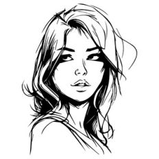 Sketch Of Woman
