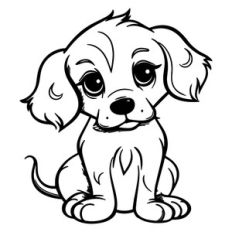 Cute Puppy Sketch