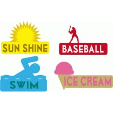 summer tabs set