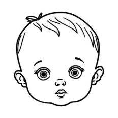 Baby Face Sketch