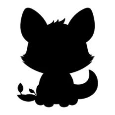 Raccoon Silhouette
