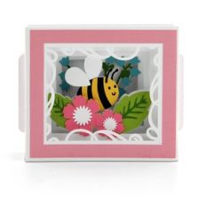 Shadow Box Card Bee
