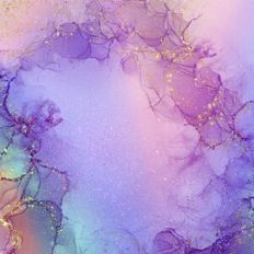 Glittery Fluid Paint