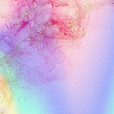 Glittery Fluid watercolor