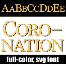 Coronation Color Font