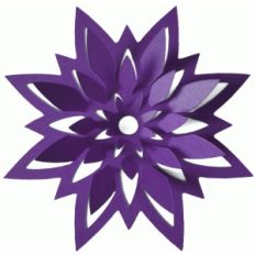 3d pop up petals flower
